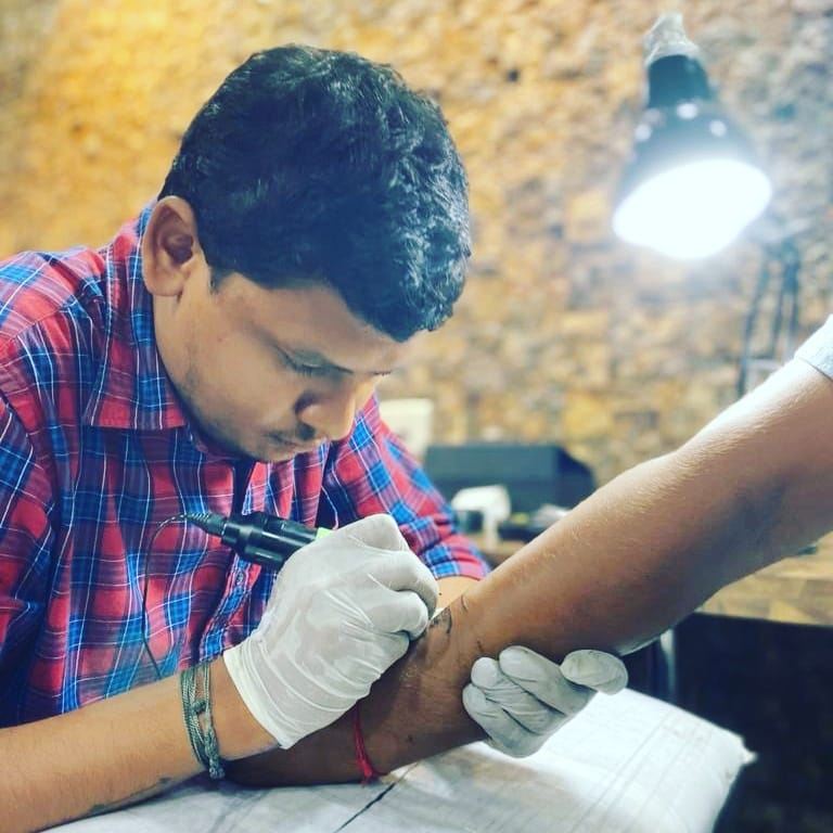 Krunal Patel — Portrait, Tribal, Lineart